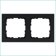 Рамка 2-м G-Classic черн. матов. soft touch Jasmart G1002PB Рамка 2-м G-Classic черн. матов. soft touch Jasmart G1002PB