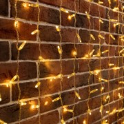 Гирлянда светодиодная Дождь 2х6 м, эффект мерцания, прозрачный провод, 230 В, диоды теплый белый, 768 LED (шнур питания в комплекте) Гирлянда светодиодная Дождь 2х6 м, эффект мерцания, прозрачный провод, 230 В, диоды теплый белый, 768 LED (шнур питания в комплекте)