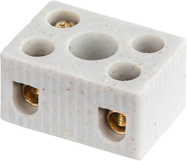 Колодка зажимная винтовая керамическая КЗВ 61 708 NTB-HCR-2-41/WH Navigator 61708 Колодка зажимная винтовая керамическая КЗВ 61 708 NTB-HCR-2-41/WH Navigator 61708