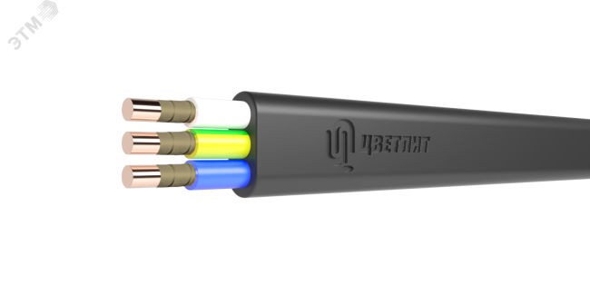 Кабель силовой ВВГ-Пнг(А)-FRLS 3х2.5ок(N.PE)-0.660ТРТС