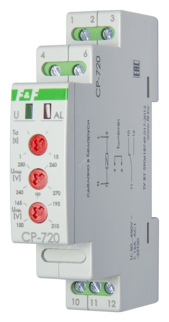 Реле контроля напряжения CP-720