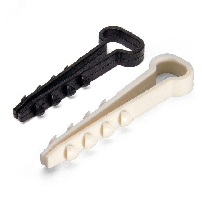 Дюбель-хомут(нейлон) ДХП 10-5 (б) (100шт.) (Fortisflex) Дюбель-хомут(нейлон) ДХП 10-5 (б) (100шт.) (Fortisflex)