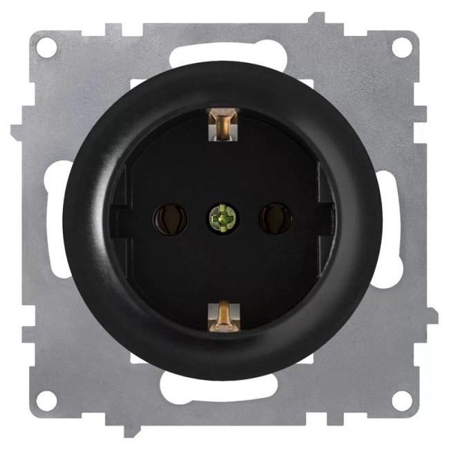 Розетка 1-м СП Florence 16А IP20 с заземл. винтов. клеммы механизм черн. (1E10201303) OneKeyElectro 2172811 Розетка 1-м СП Florence 16А IP20 с заземл. винтов. клеммы механизм черн. (1E10201303) OneKeyElectro 2172811