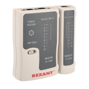 Тестер кабеля RJ-45+RJ-11 468 REXANT Тестер кабеля RJ-45+RJ-11 468 REXANT