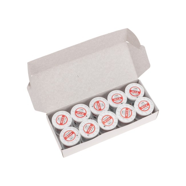 Припой ПОСу 95-5, 100г, Ø2мм, (олово 95%, сурьма 5%), бессвинцовый, ГОСТ 21931-76, катушка REXANT Припой ПОСу 95-5, 100г, Ø2мм, (олово 95%, сурьма 5%), бессвинцовый, ГОСТ 21931-76, катушка REXANT