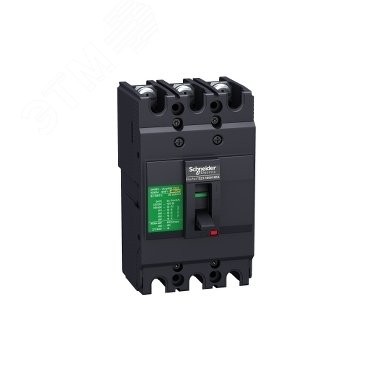 Выключатель автоматический EZC100 7.5 KA/400В 3П/3T 40 A Выключатель автоматический EZC100 7.5 KA/400В 3П/3T 40 A