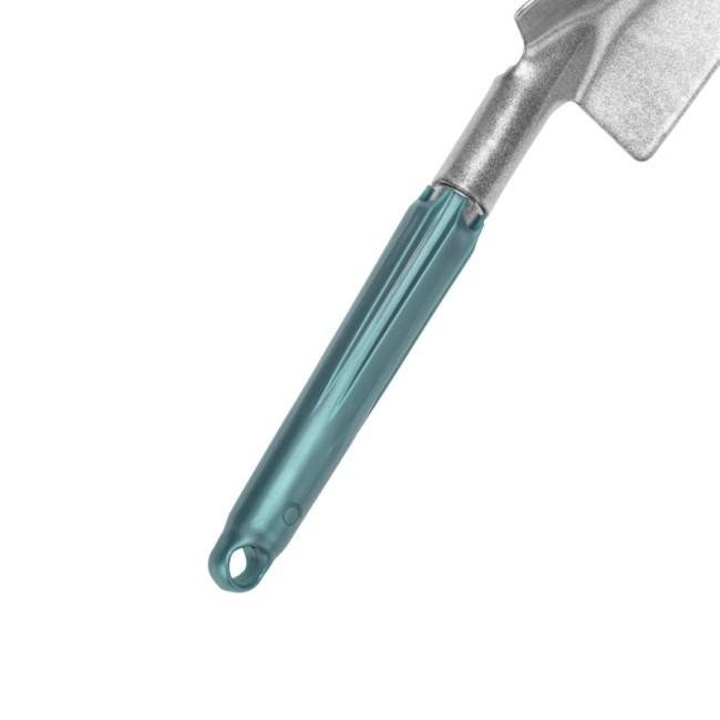 Совок садовый широкий с цельнометаллической ручкой покрытой пластиком ЧЕТЫРЕ СЕЗОНА