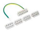 Комплект клеммников SV15.5 4x KE10.1 + 1x KE10.3 (Al 10-35 / Cu 1.5-25) для сетей уличного освещения EKF PROxima Комплект клеммников SV15.5 4x KE10.1 + 1x KE10.3 (Al 10-35 / Cu 1.5-25) для сетей уличного освещения EKF PROxima