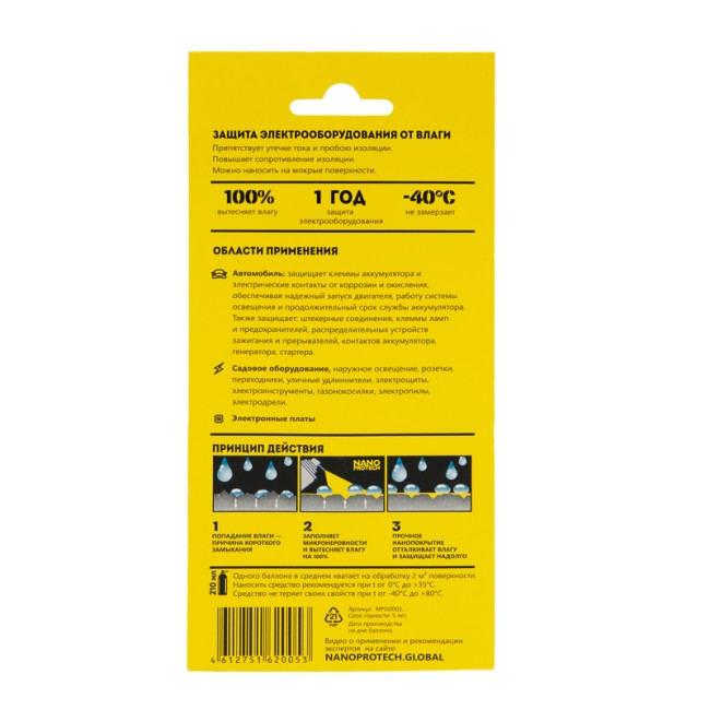 Супер Изоляция NANOPROTECH 210 мл