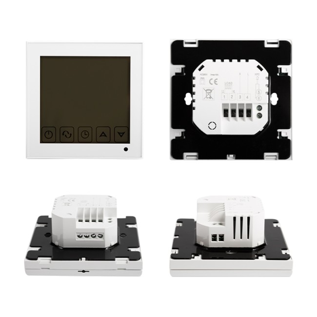 Терморегулятор сенсорный R200W с автоматическим программированием, белый REXANT Терморегулятор сенсорный R200W с автоматическим программированием, белый REXANT