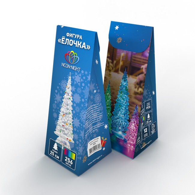 Фигура светодиодная Елочка, 25 см, RGB Фигура светодиодная Елочка, 25 см, RGB