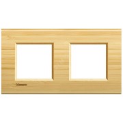LivingLight Рамка прямоугольная 2 поста Бамбук LivingLight Рамка прямоугольная 2 поста Бамбук