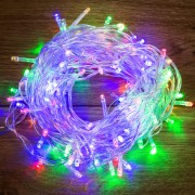 Гирлянда Твинкл-Лайт 20 м, прозрачный ПВХ, 160 LED, цвет мультиколор Гирлянда Твинкл-Лайт 20 м, прозрачный ПВХ, 160 LED, цвет мультиколор