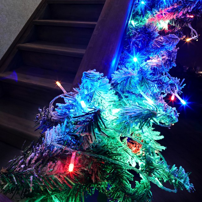 Гирлянда Твинкл-Лайт 20 м, прозрачный ПВХ, 160 LED, цвет мультиколор Гирлянда Твинкл-Лайт 20 м, прозрачный ПВХ, 160 LED, цвет мультиколор