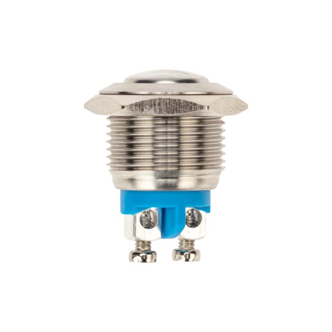 Кнопка антивандальная Ø16 Б/Фикс (2c винт) OFF-(ON) сфера (A16-A2) REXANT Кнопка антивандальная Ø16 Б/Фикс (2c винт) OFF-(ON) сфера (A16-A2) REXANT