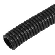 Труба автомобильная гофрированная ПП, Ø25,8мм, разрезная (бухта 30 м/уп) Труба автомобильная гофрированная ПП, Ø25,8мм, разрезная (бухта 30 м/уп)