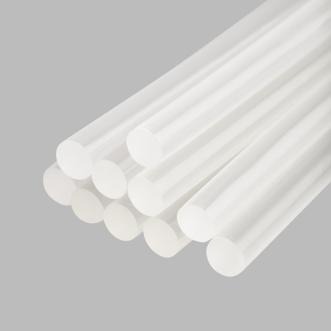 Стержни клеевые Ø7мм, 200мм, прозрачные (10 шт/уп), хедер REXANT Стержни клеевые Ø7мм, 200мм, прозрачные (10 шт/уп), хедер REXANT