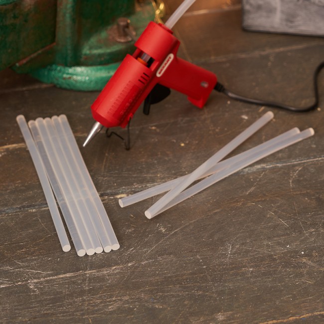 Стержни клеевые Ø7мм, 200мм, прозрачные (10 шт/уп), хедер REXANT Стержни клеевые Ø7мм, 200мм, прозрачные (10 шт/уп), хедер REXANT