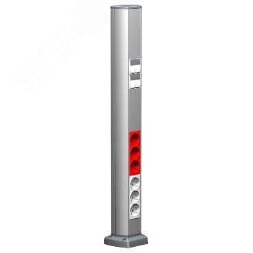 OptiLine45 Мини-колонна односторонняя 700мм алюминий OptiLine45 Мини-колонна односторонняя 700мм алюминий