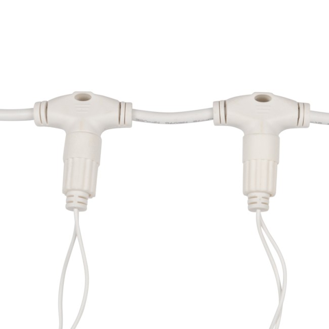 Гирлянда Светодиодный Дождь 2х1,5м, 300 LED БЕЛЫЙ, белый ПВХ, IP65, постоянное свечение, 230В соединяется NEON-NIGHT (нужен шнур питания 303-500-1)