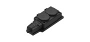 Колодка удлинителя 2-м MultiSet 16А 250В IP44 с заземл. каучук черн. SE MST4102BK Колодка удлинителя 2-м MultiSet 16А 250В IP44 с заземл. каучук черн. SE MST4102BK