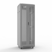 Шкаф напольный 19" серии Standart 42U 600х1000мм, передняя и задняя распашные перфорированные двери, RAL7035 (состоит из 3 частей) REXANT