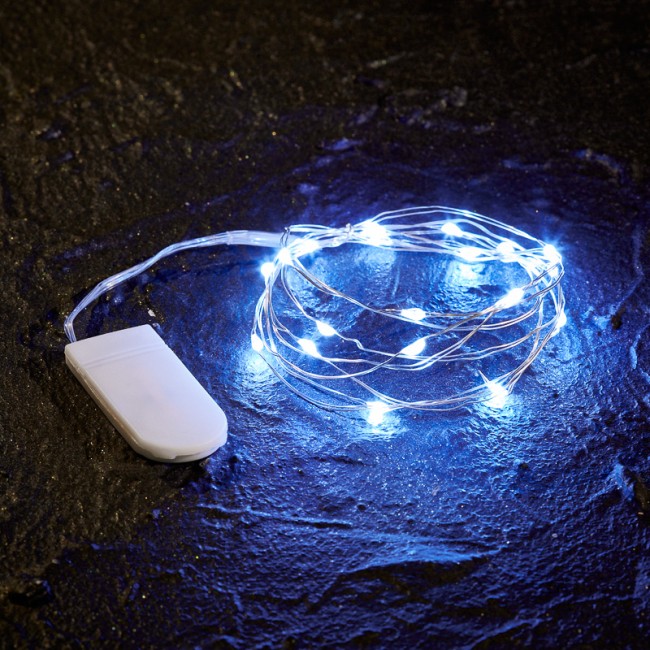 Гирлянда Роса, 2 м, 20 диодов, цвет белый, тонкий батарейный блок Гирлянда Роса, 2 м, 20 диодов, цвет белый, тонкий батарейный блок