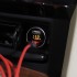 Автозарядка в прикуриватель 2хUSB с дисплеем (АЗУ) (1000+2100 mA) серебристая REXANT