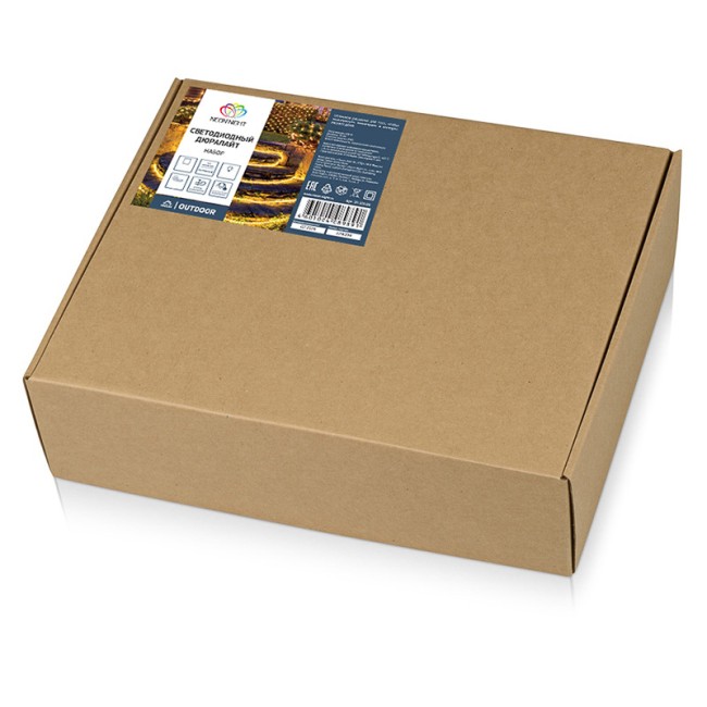 Дюралайт LED, фиксинг (2W), 24 LED/м, теплый белый, 25 м Дюралайт LED, фиксинг (2W), 24 LED/м, теплый белый, 25 м