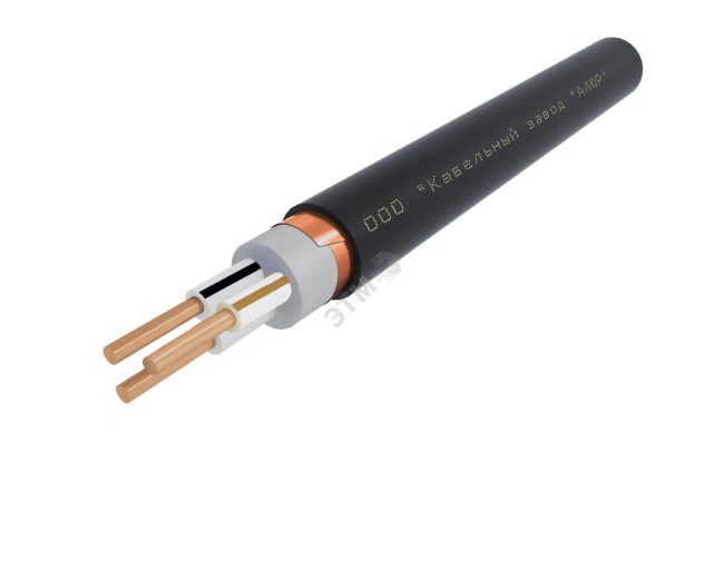 Кабель силовой ВВГЭнг(А)-LS 3х4.0 ок-1 Ч. бар