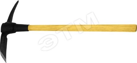 Кирка 1500 гр, деревянная ручка 900 мм