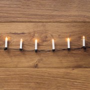 Гирлянда Свечи 4м, темно-зеленый ПВХ, 20 LED ТЕПЛЫЙ БЕЛЫЙ Гирлянда Свечи 4м, темно-зеленый ПВХ, 20 LED ТЕПЛЫЙ БЕЛЫЙ