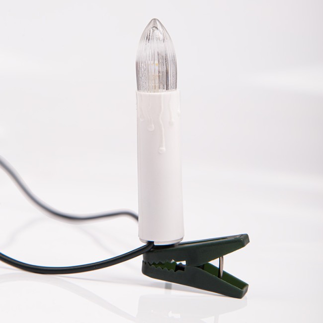 Гирлянда Свечи 4м, темно-зеленый ПВХ, 20 LED ТЕПЛЫЙ БЕЛЫЙ Гирлянда Свечи 4м, темно-зеленый ПВХ, 20 LED ТЕПЛЫЙ БЕЛЫЙ