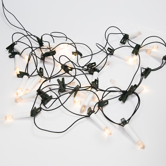 Гирлянда Свечи 4м, темно-зеленый ПВХ, 20 LED ТЕПЛЫЙ БЕЛЫЙ Гирлянда Свечи 4м, темно-зеленый ПВХ, 20 LED ТЕПЛЫЙ БЕЛЫЙ