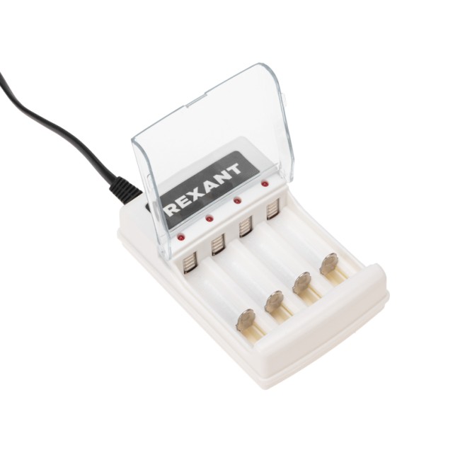 Устройство зарядное PC-05 для Ni-MH аккумуляторов типа АА/ААА REXANT Устройство зарядное PC-05 для Ni-MH аккумуляторов типа АА/ААА REXANT