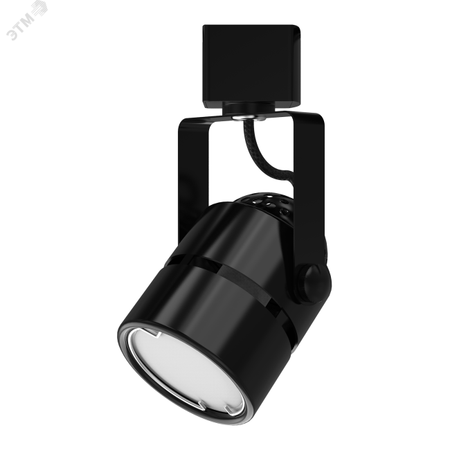 Светильник трековый однофазный ДПО под лампу GU10 IP20 черный 60х145 мм цилиндр 220 В Track Gauss Светильник трековый однофазный ДПО под лампу GU10 IP20 черный 60х145 мм цилиндр 220 В Track Gauss