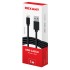 Кабель USB-Lightning для iPhone/PVC/black/1m/REXANT