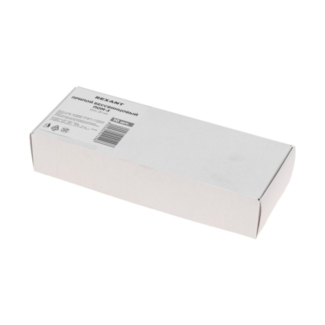 Припой ПОМ-3, 100г, Ø1мм, (олово 97%, медь 3%), бессвинцовый, ГОСТ 21931-76, катушка REXANT Припой ПОМ-3, 100г, Ø1мм, (олово 97%, медь 3%), бессвинцовый, ГОСТ 21931-76, катушка REXANT