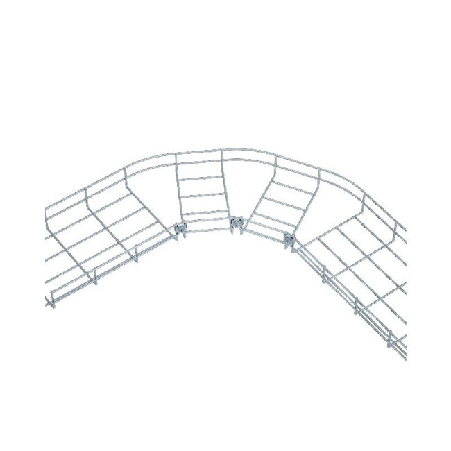 Лоток проволочный 200х60 L3000 сталь 4мм PL60-200-3000 оцинк. КМ LO0662