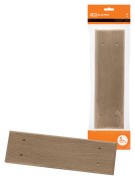 Накладка на бревно деревянная универсальная НБУ 1Пх4 240 мм, под покраску TDM Накладка на бревно деревянная универсальная НБУ 1Пх4 240 мм, под покраску TDM