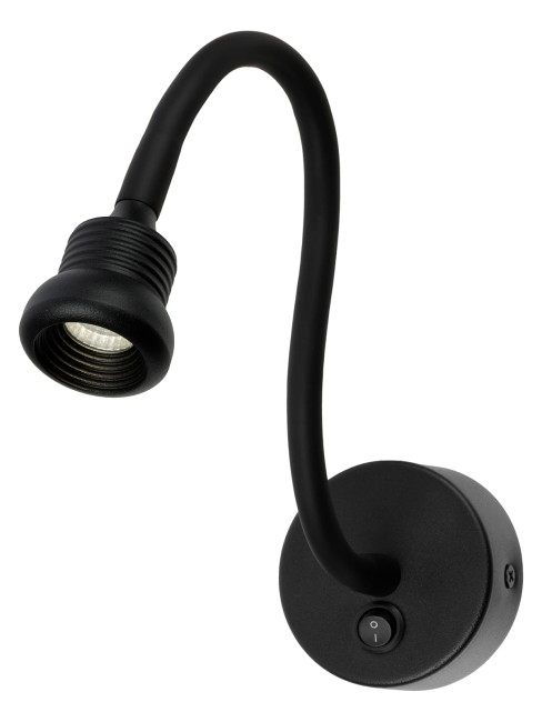 Спот на гибком основании СГС-03, 3 Вт, COB, 270 лм, 4000 К, IP20, "Кассия", с выкл., черный, TDM Спот на гибком основании СГС-03, 3 Вт, COB, 270 лм, 4000 К, IP20, "Кассия", с выкл., черный, TDM