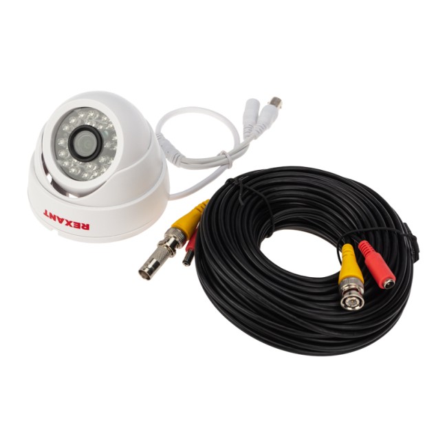 Комплект видеонаблюдения REXANT 4 внутренние камеры AHD/2.0 Full HD Комплект видеонаблюдения REXANT 4 внутренние камеры AHD/2.0 Full HD