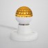 Лампа шар Е27 9 LED Ø50мм желтая