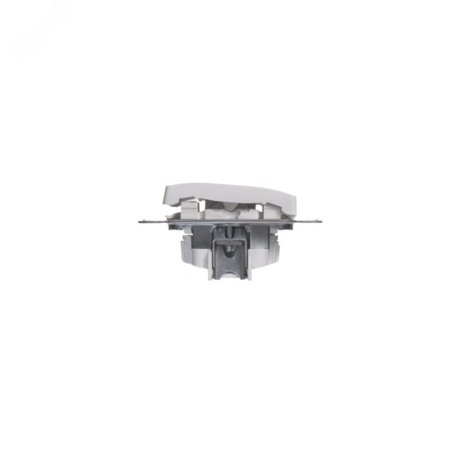 GLOSSA Переключатель одноклавишный в рамку белый схема 6 GLOSSA Переключатель одноклавишный в рамку белый схема 6