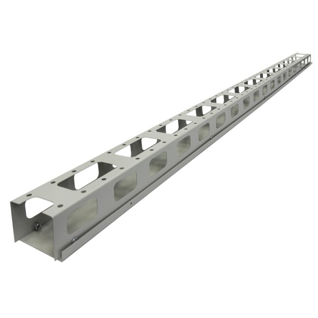 Органайзер кабельный вертикальный 42U, Standart с крышкой, ширина 100мм REXANT Органайзер кабельный вертикальный 42U, Standart с крышкой, ширина 100мм REXANT