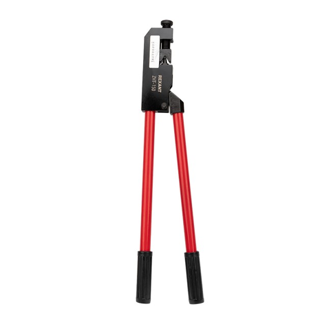 Пресс механический универсальный REXANT ZHT-150 для клиновидной опрессовки наконечников 10-120 мм² Пресс механический универсальный REXANT ZHT-150 для клиновидной опрессовки наконечников 10-120 мм²