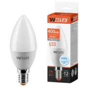 Светодиодная лампа WOLTA 25WC5E14 5Вт 6500K E14 Светодиодная лампа WOLTA 25WC5E14 5Вт 6500K E14
