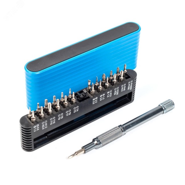 Отвертка прецизионная со сменными битами для точной механики НБ-25 мини