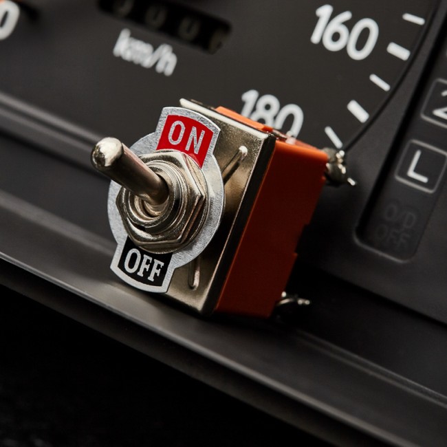 Тумблер 250V 15А (4c) ON-OFF двухполюсный  (KN-201)  REXANT (в упак. 1шт.)