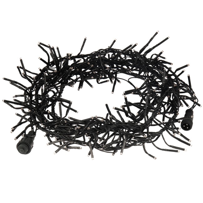 Гирлянда Кластер LED 3 м, темно-зеленый ПВХ IP20, 288 диодов, цвет белый